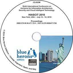 Academic CD Proceedings: HIASCIT 2018  (New York, USA) :: ISBN 978.88.96.471.70.8 :: DOI 10.978.8896471/708